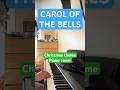 CAROL OF THE BELLS 🔔(Christmas theme piano cover)