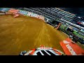 GoPro HD:  PJ Larsen Practice - Arlington Monster Energy Supercross 2011