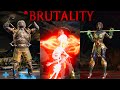 Mk11 Synergy Team Brutality/Brutal ending FW Gameplay | MK Mobile