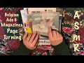 ASMR Magazine & Ads page turning (No talking) Mags & Ads from Subscriber in Belgium.