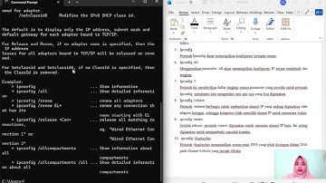 PRAKTIK PERINTAH CMD TUGAS 2 JARINGAN KOMPUTER