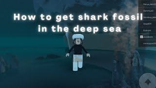 Hai friends follow me, this is how you can see the shark fossil etc #roblox #viral