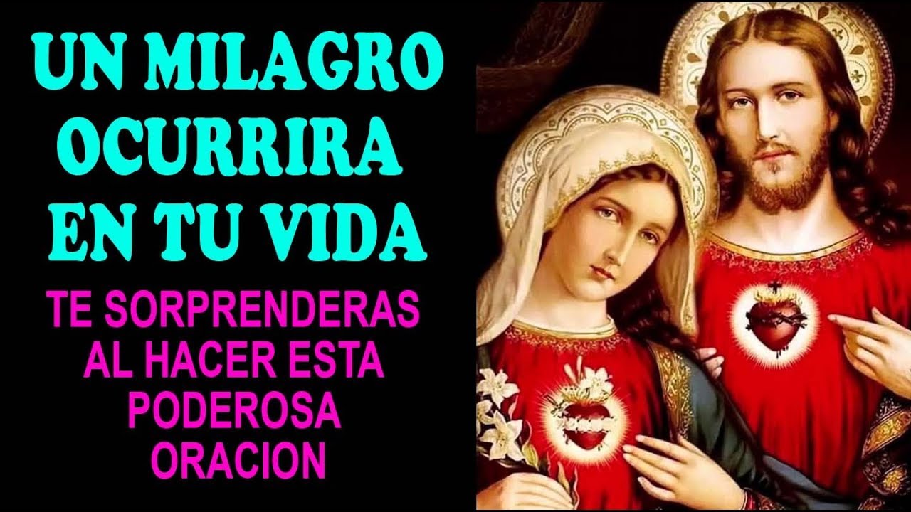 Te sorprenderás al hacer esta poderosa oración, un milagro ocurrirá en ...