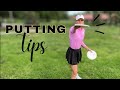 3 putting tips that have actually helped my form 