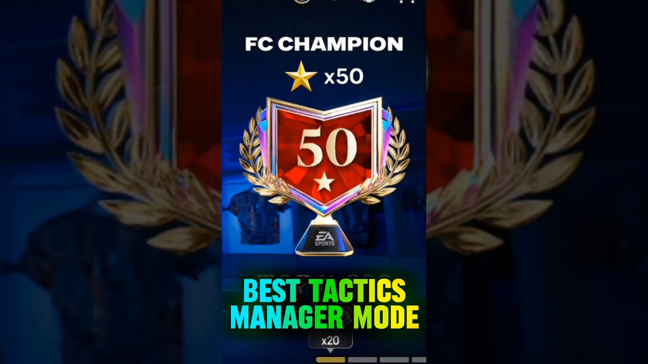 Best MANAGER MODE Tactics 💥 