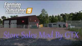 Store Sales mod by GTX for Farming Simulator 19 screenshot 3