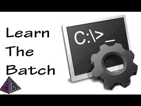 Simple batch lesson 1 - display value in batch