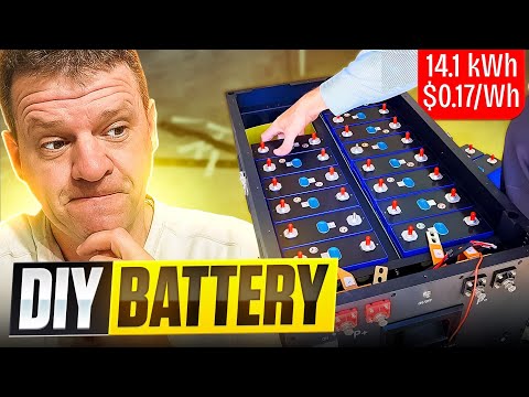 HUGE Savings - I Built a Home Solar Backup Battery - YouTube