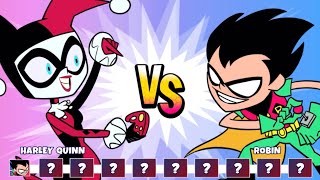 Teen Titans Go Jump Jousts 2 Harley Quinn Vs Robin | Cartoon Network Games