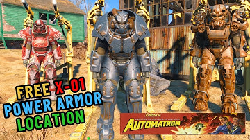 X-01 POWER ARMOR EASY location in Automatron DLC Fallout 4