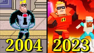 Evolution Of The Incredibles Games 2004-2023