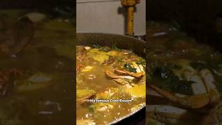 [PT1] that crab rasam cured my sinuses frfr ? sgfoodie indianrecipe crabsoup sickmeals