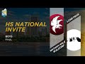 Nathan hale waldorf vs lone peak  boys final  high school national invite 2022