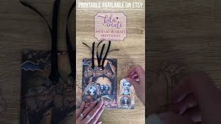 Spooky Doll House Folio | KILA Create Printables #journalprintable #junkjournalprintables #halloween