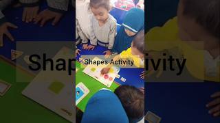 Shapes Activity for Kids | PG/Nursery Learning | Aligarh English School#shorts