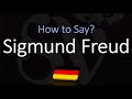 How to Pronounce Sigmund Freud? (CORRECTLY) German & English Pronunciation