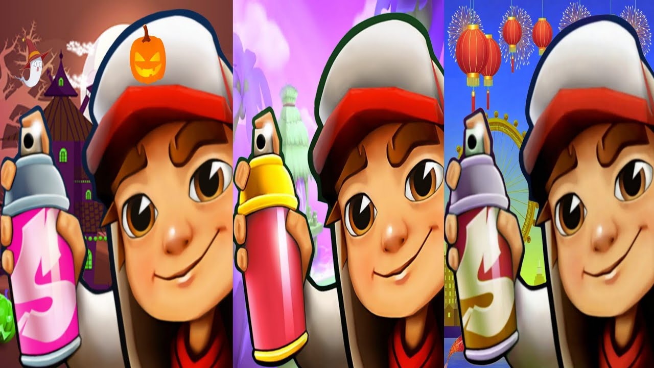 SUBWAY SURFERS HALLOWEEN 2012 🆚 HAWAII 2017 🆚 LONDON LUNAR NEW YEAR LUCKY CREATURES 2026