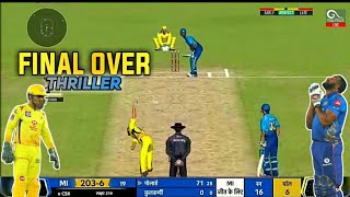 Vivo IPL 21 - Final Over Thriller | Csk Vs MI || Real Cricket 20 screenshot 4
