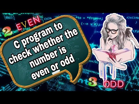 C program to check whether the number is even or odd| C programming Tutorial Program 5