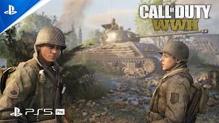 Call of Duty: WWII – Operation Cobra | Normandy Breakout | PS5 Pro | No Commentary