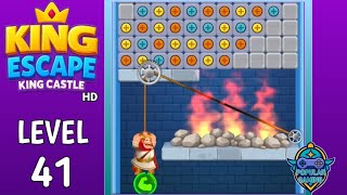King Escape: King Castle Level 41: Gameplay Solution screenshot 1