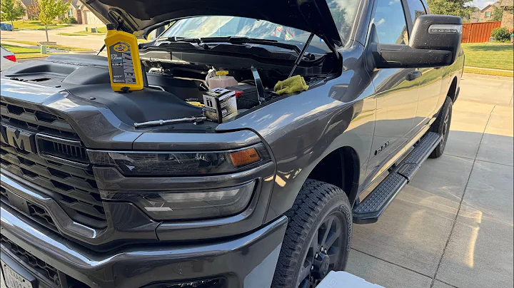 2025 Ram 2500 6.4 Oil Change - Pennzoil Ultra Platinum 1K Break In