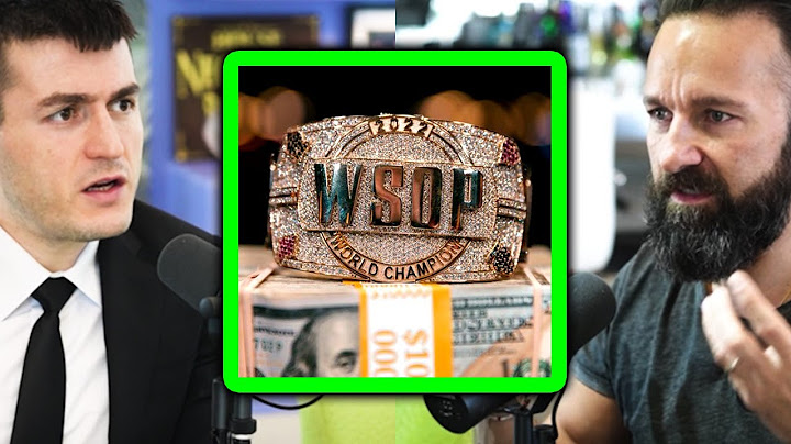 How hard is to win the WSOP Main Event poker tournament | Daniel Negreanu and Lex Fridman
