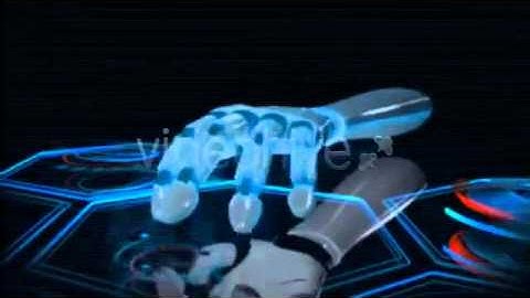 Robot Hand Logo   Cinema 4D Templates   Project Files