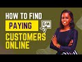 How to find paying customers and clients online by pitching to them cold dm marketing strategies