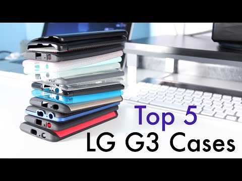 Top 5 LG G3 Cases! (Review)