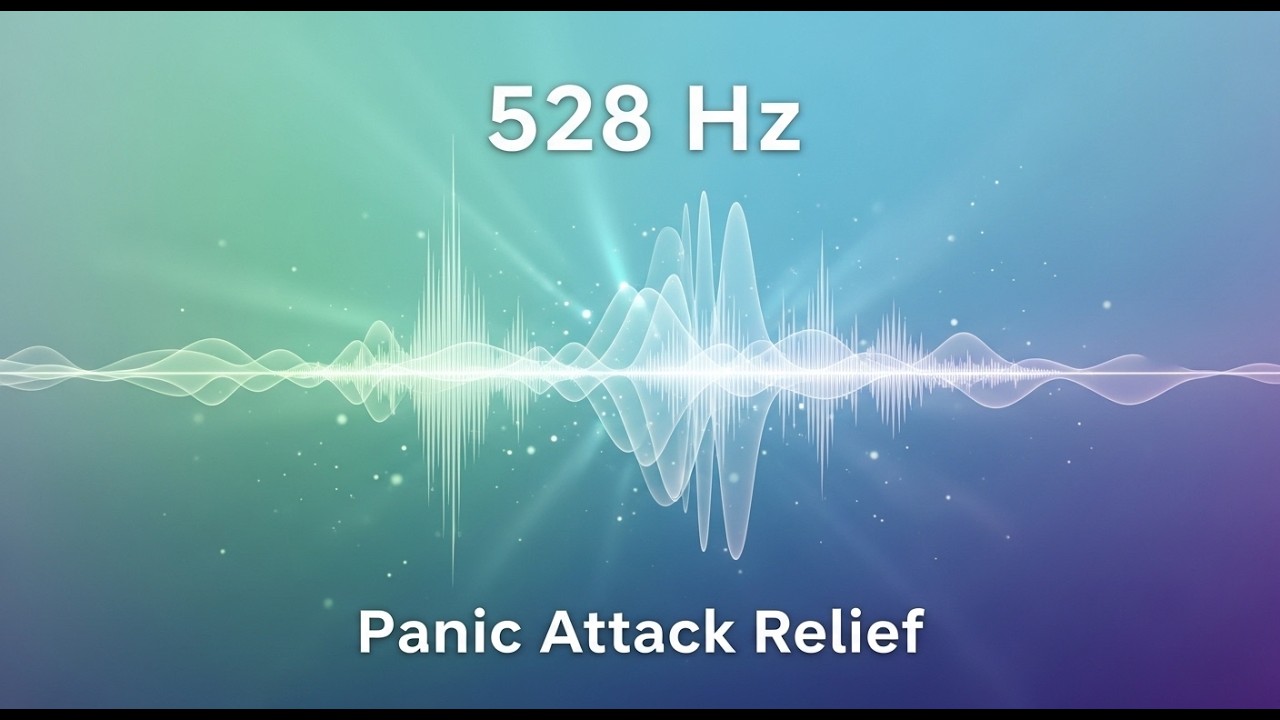 528Hz Frequency for Panic Attacks 🌿 Calming Sound Bath for Anxiety & Deep Sleep