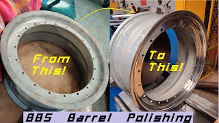 BBS Wheels RC041 Barrel Refurbishment & Polish - Complete Transformation!