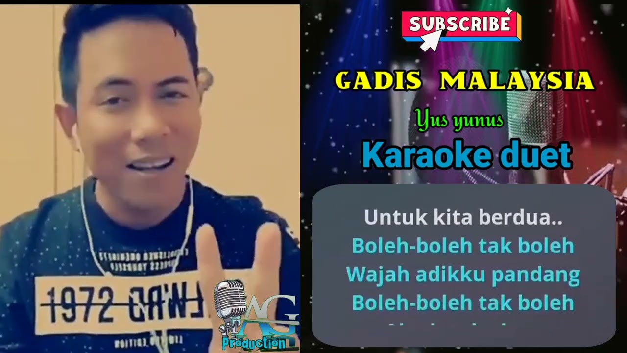 Gadis malaysia | Karaoke duet cowo cewe | Smule