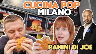 CUCINA POP MILANO : PANINI di JOE BASTIANICH 🍔 Lo smash burger migliore di Milano?