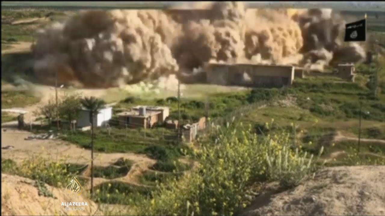 مدينة نمرود القديمة المدمرة