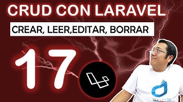 17.- Crud con Laravel - Crear, leer, editar y borrar registros (formulario compartido)