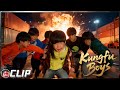功夫神童林秋楠从美国回到中国 集结龙拳小子最强组合 ENG DUB 电影解说 Kungfuboys 龙拳小子