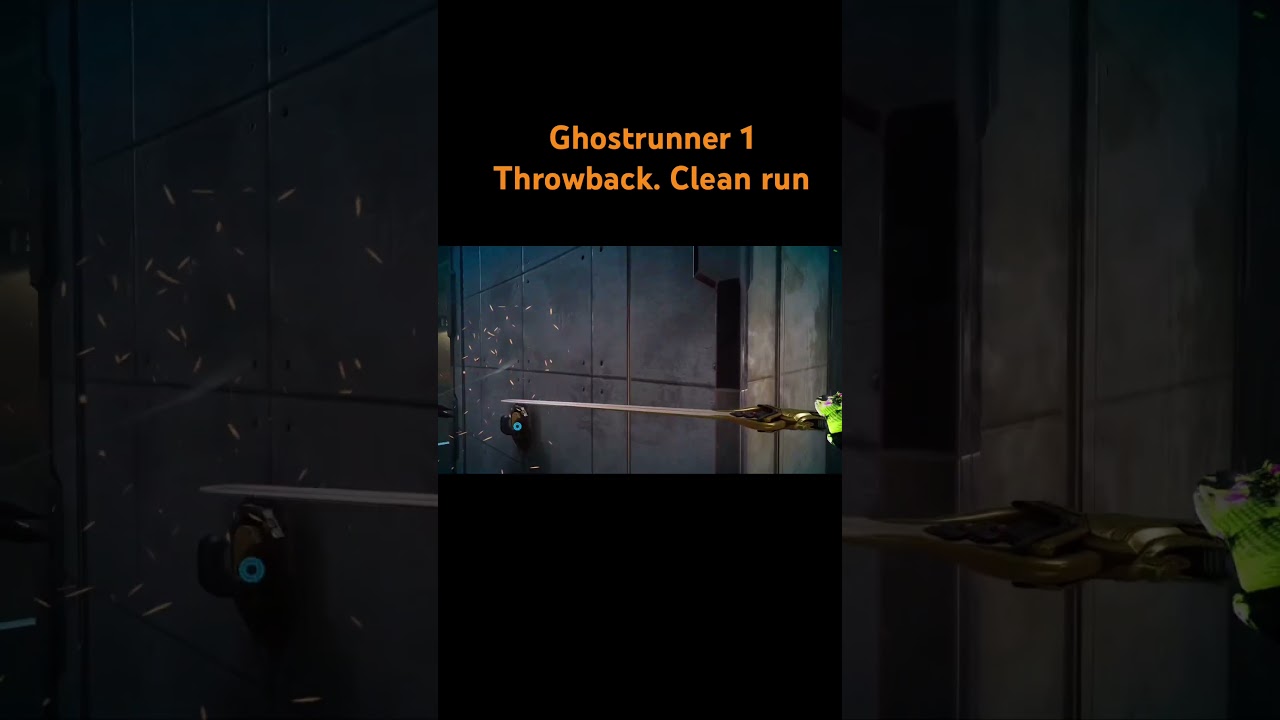#ghostrunnergameplay