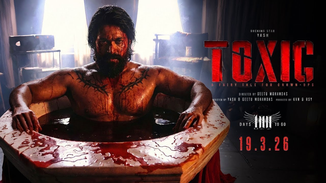 TOXIC : Official Trailer (2025)| Rocking Star Yash | Rocky Bhai hindi dubbing 