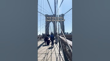 First time in NYC, check this video out! #nyc #travel