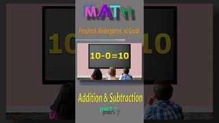 Addition &amp; Subtraction - part 7