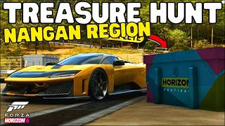 Forza Horizon 6-Treasure Hunt NANGAN REGION FULL guide-Treasure location (Summer Series 5)