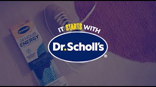 It Starts with Scholl&#39;s®: 24-Hour Energy Multipurpose Insoles