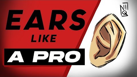 Drawing Tutorial - How To Draw Ear Like a Pro