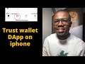 HOW TO ENABLE/ACTIVATE DAPP/BROWSER BUTTON ON TRUST WALLET ON IPHONE AND IPAD (Trick) image