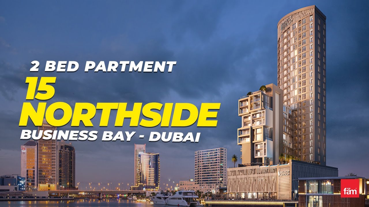 The Largest layout 2 Bed Apartment in 15 Northside, Business Bay, Dubai