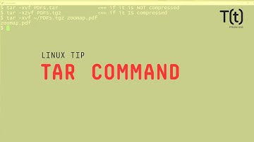 How to use the tar command: 2-Minute Linux Tips