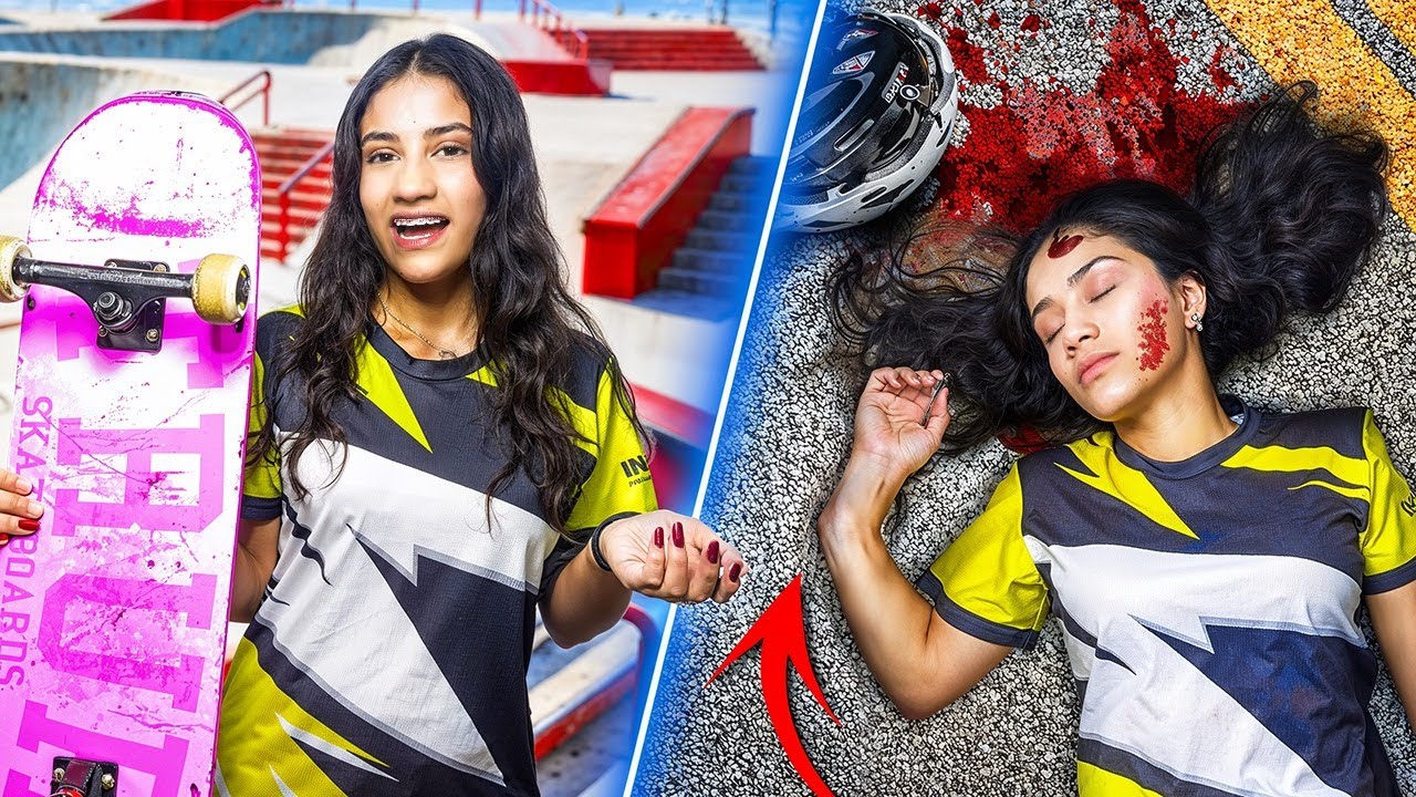 ¡MI PRIMERA VEZ HACIENDO SKATE EXTREMO!🛹* Nunca DEBI HACERLO*😰