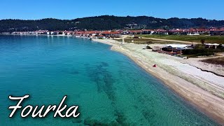 Fourka Beach, Halkidiki. April 2022