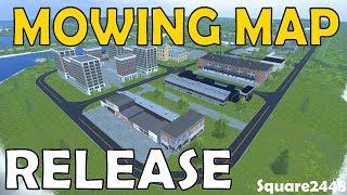 Farming Simulator 17 Mod Release Mowing Map V2